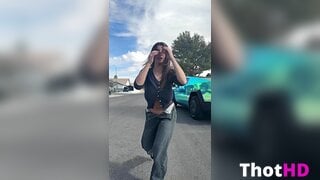 Bufalika Big Tits Outdoor NSFW