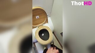 Ika D'Auria Bathroom Cleavage Video