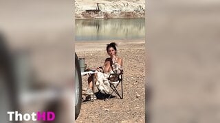 Ika D'Auria Big Cleavage OF