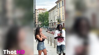 Ika D'Auria Big Cleavage Video