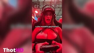 Ika D'Auria Big Tits Cleavage OnlyFans