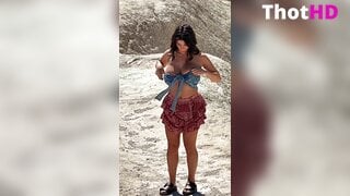 Ika D'Auria Big Tits Outside Video