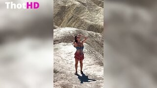 Ika D'Auria Big Tits Outside Video