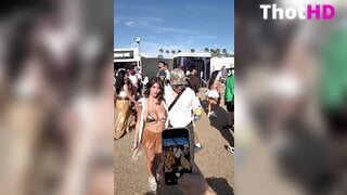 Ika D'Auria Bikini Outdoor NSFW