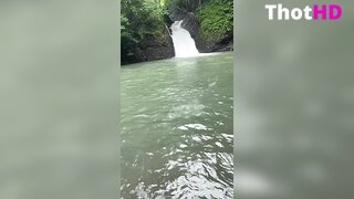 Ika D'Auria Outdoor Bikini Video