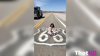 Ika D'Auria Outdoor Cleavage NSFW