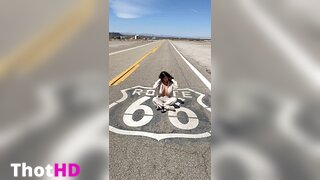 Ika D'Auria Outdoor Cleavage NSFW