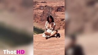 Ika_dauria Dress Cleavage Video