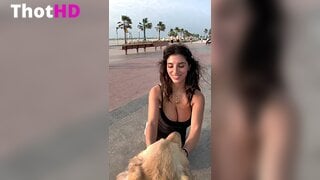 Ika_dauria Outdoor Cleavage Clip