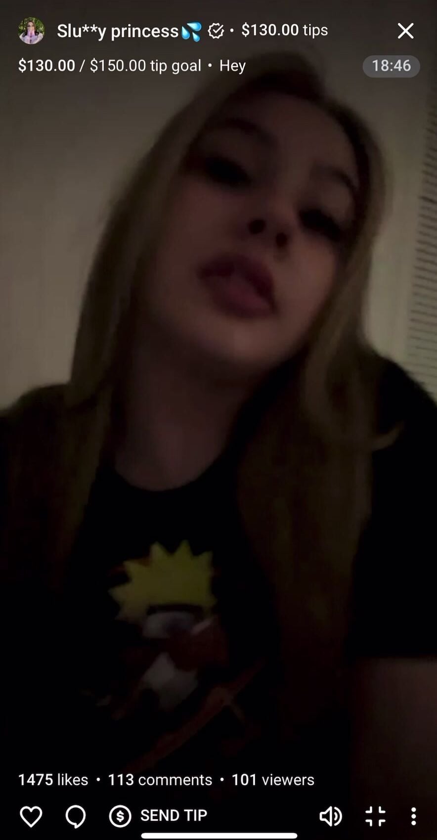 Giaxhassan Nude Braless NSFW
