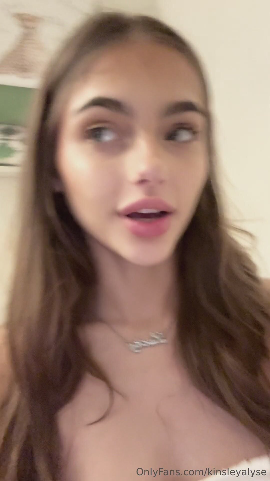 Kinsley Wyatt Close-Up Spreading Pussy NSFW