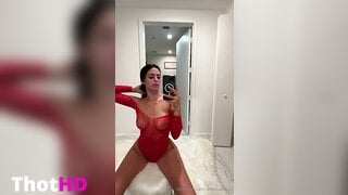Camilla Araujo Masturbating in Leotard Leaked