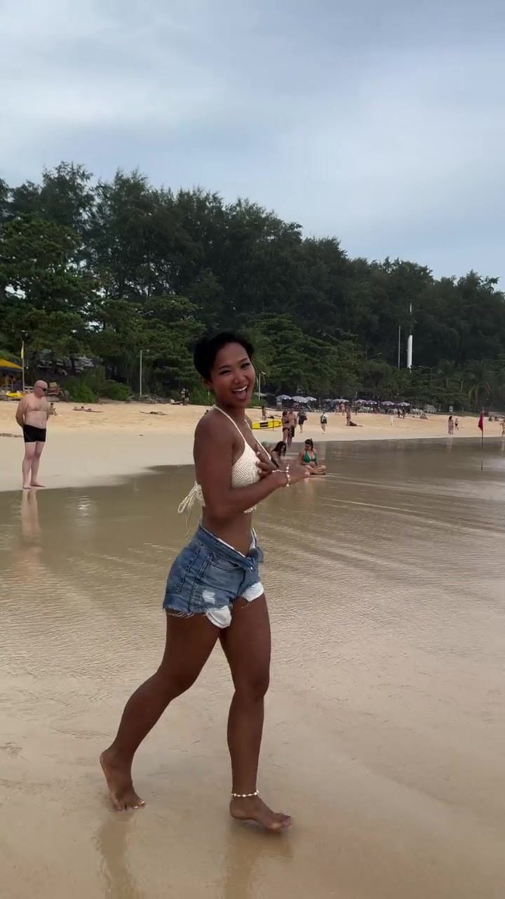 Prettypafan Outdoor Denim Shorts Leak