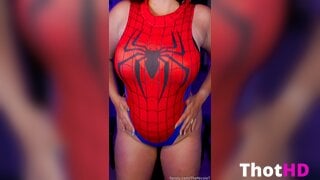 TheNicoleT Tongue Out in Bodysuit