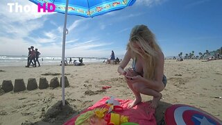 Amouranth Beach Ass OnlyFans