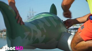 Jeny Smith Bikini Outdoor Leak