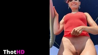 Jeny Smith Bikini Outdoor Leak
