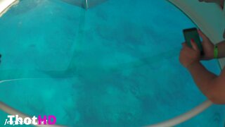 Jeny Smith Bikini Outdoor Leak