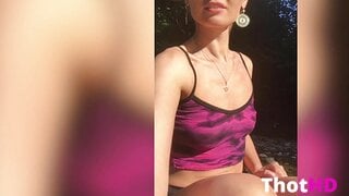 Jeny Smith Close-Up Outdoor Leak