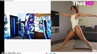 Jeny Smith Couch Leotard Video
