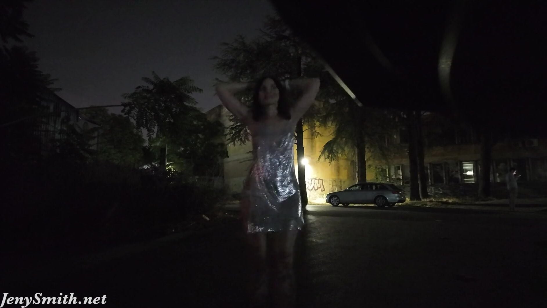Jeny Smith Outdoor Dress NSFW