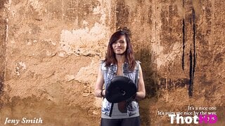Jeny Smith Outdoor Pussy Leak
