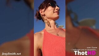Jeny Smith Outdoor Topless Leaked