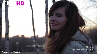 Jeny Smith Pantyhose Outdoor Leak