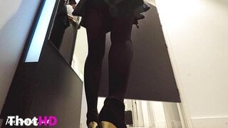 Jeny Smith Pantyhose Squatting Leaked