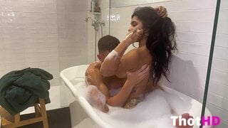 Yasmina Khan Nude Bathtub Video