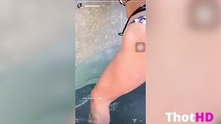 Gabbie Hanna Pool Twerk