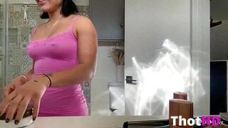 Jenny Scordamaglia Bathroom Dress