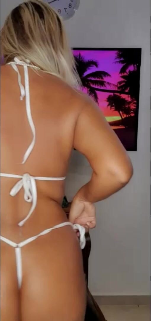 Jenny Scordamaglia Bikini Ass Video