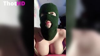 Jenny Scordamaglia Cleavage On Bed OF