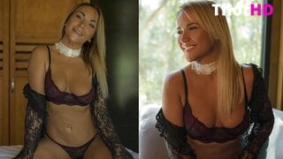 Jenny Scordamaglia Lingerie on Couch Leak