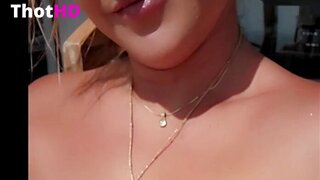 Jenny Scordamaglia Outdoor Close-Up Leaked