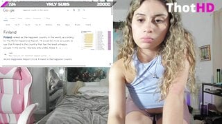 Jenny Scordamaglia Underboob Masturbating Video