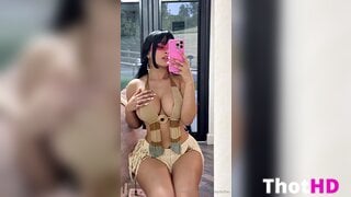 Kiarapeachlegit Masturbating Big Tits OnlyFans