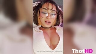 Leila Santese Choker Braless Video