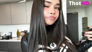Urbabydollxo Bodysuit Tongue Out Leak