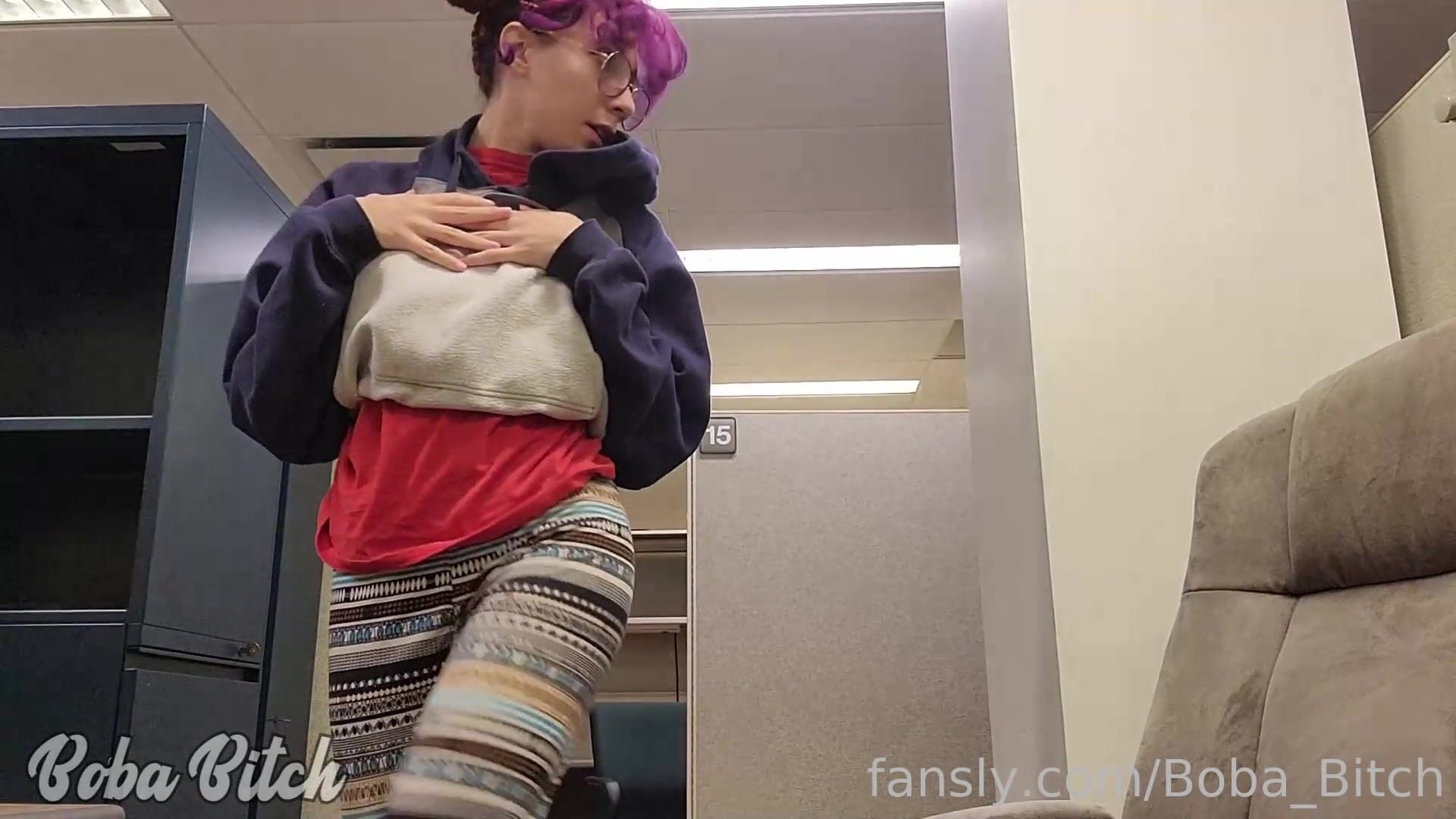 Boba Bitch A little public nudity mini dare