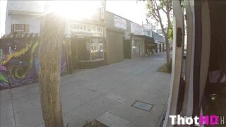 Boba Bitch Driving Nude And Fucking On Public Road