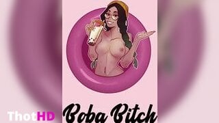 Boba Bitch Public Nudity Solo Bondage And Fingering