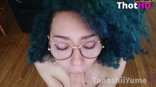 Boba Bitch bb playful pov striptease and bj