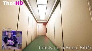 Boba Bitch orgasm chill gaming session