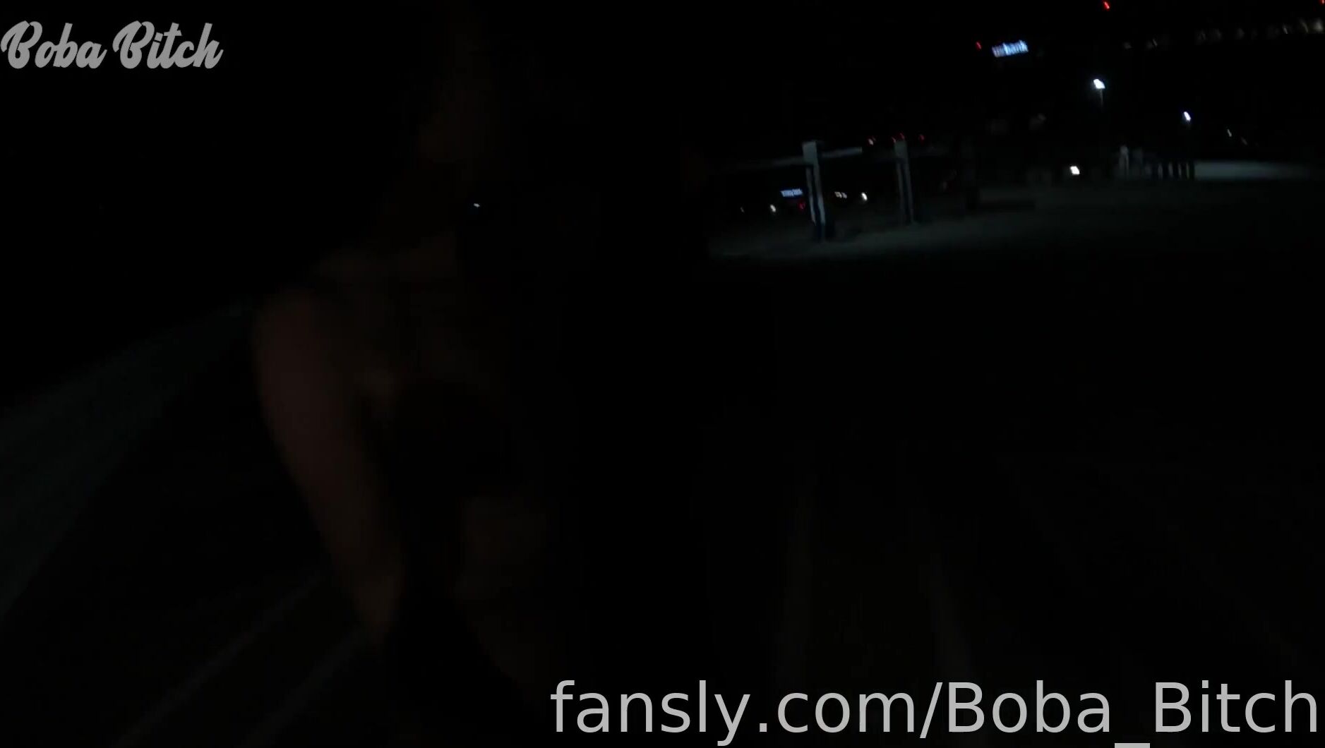Boba Bitch spontaneous public nudity dare