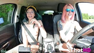 Hailey Nicole AKA Lilglitterbitch 2 Car Ride