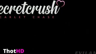 Scarlet Chase Fishnet Pantyhose Anal Stuffing