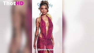 Ava Amira Sideboob Dress NSFW