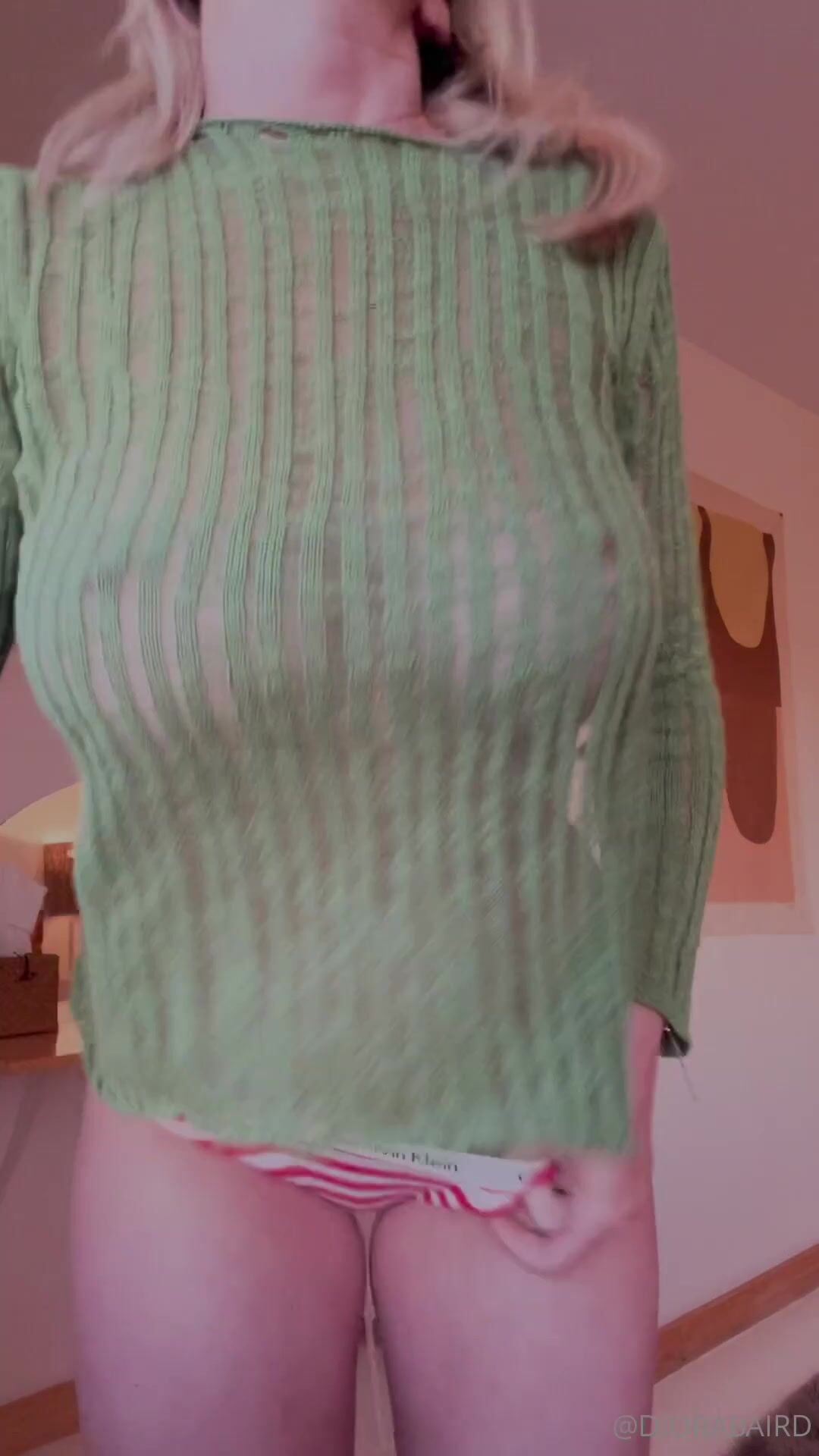 Diora Baird Big Tits and Braless Clip